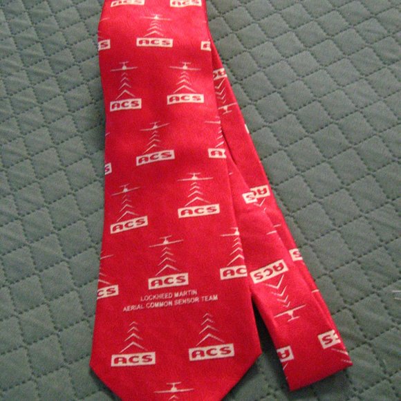 ✈️ Lockheed Martin ACS Aircraft Neck Tie - Picture 3 of 5